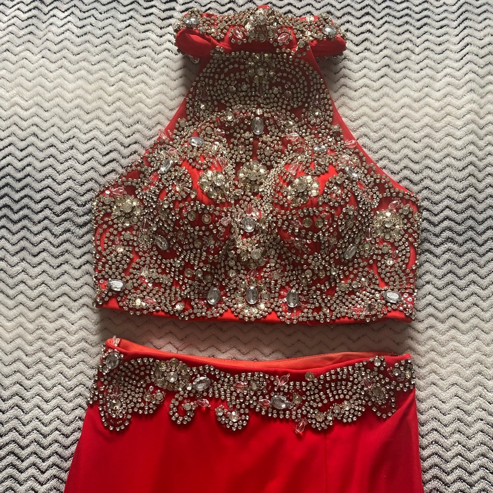 Couture Prom Dress - Picture 2 of 5